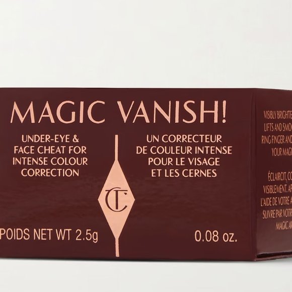 ✔️Charlotte Tilbury #4 DEEP Magic Vanish Under Eye Color Corrector NEW WITH BOX - Picture 4 of 10